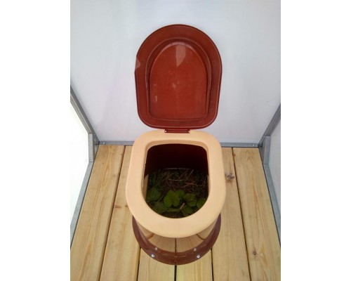 Туалетная кабинка садовая